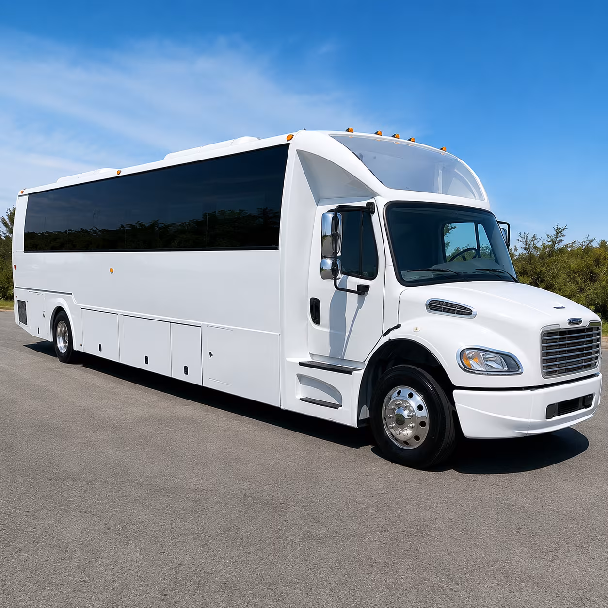 40 Passenger Party Bus Exterior