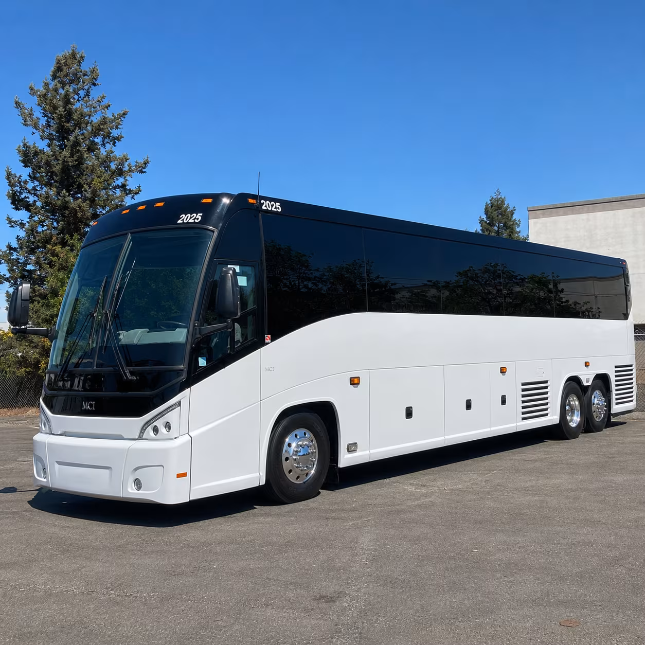 40-56 Passenger Charter Bus Exterior