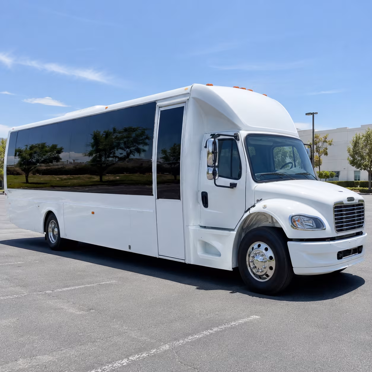 Oxnard Bachelor & Bachelorette Transportation party bus exterior