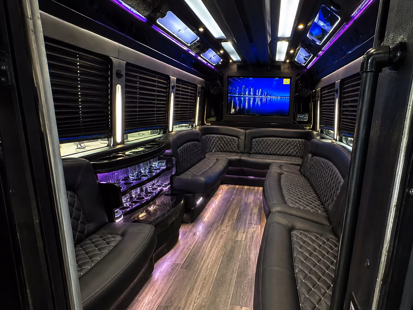 Oxnard Bachelor & Bachelorette Transportation onboard seating