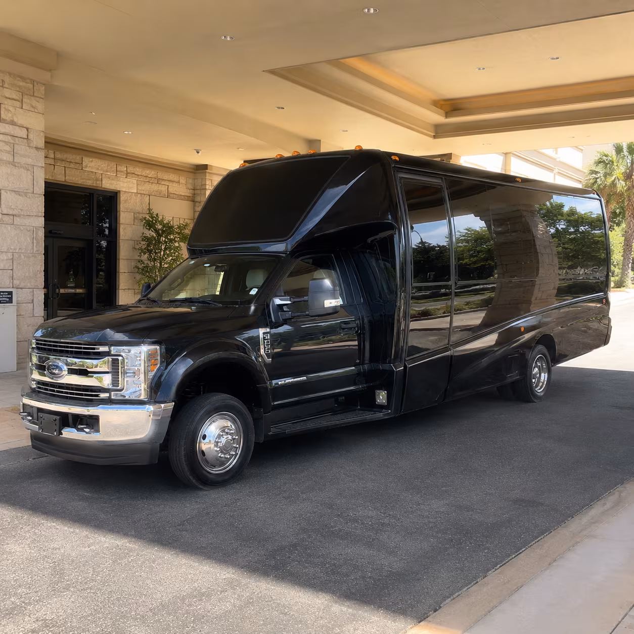 Oxnard Concert & Music Festival Transportation party bus exterior