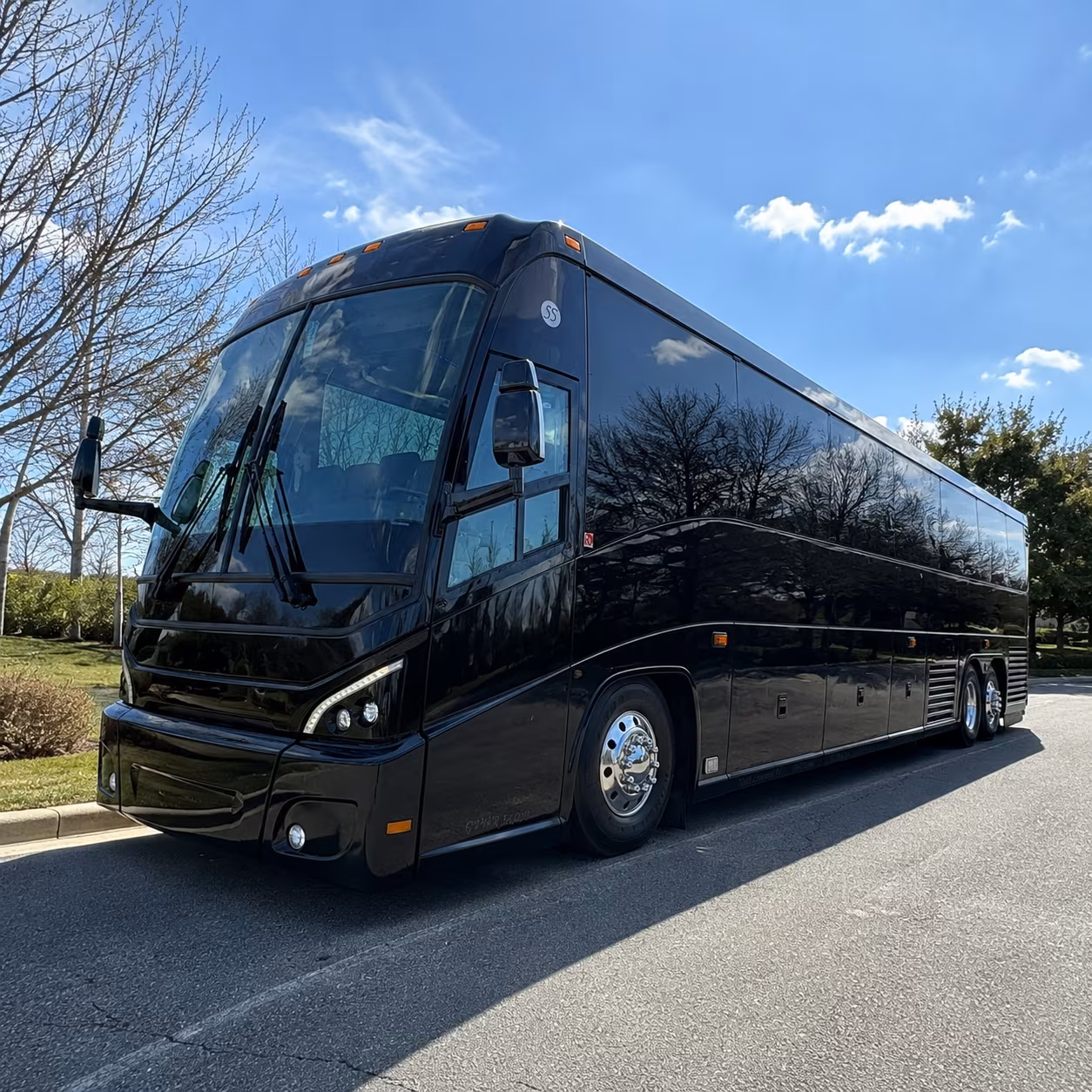 Oxnard Corporate Transportation party bus exterior