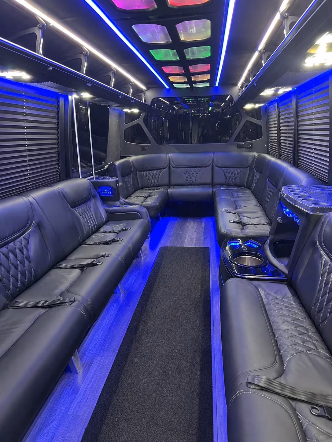 Oxnard Prom & Homecoming Transportation onboard seating