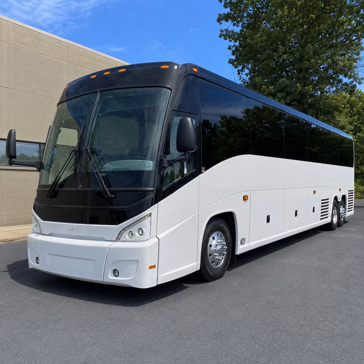 Oxnard School Event Transportation party bus exterior
