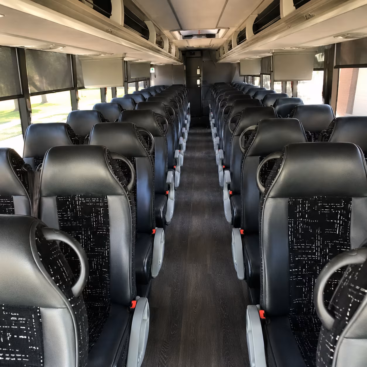 Oxnard School Event Transportation party bus exterior