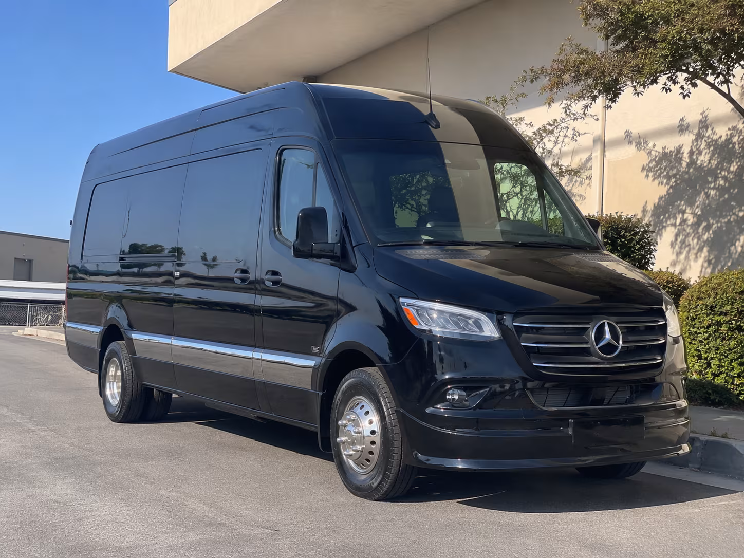 Oxnard School Event Transportation party bus exterior