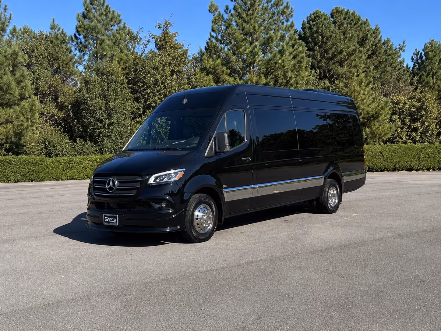 Oxnard School Event Transportation party bus exterior