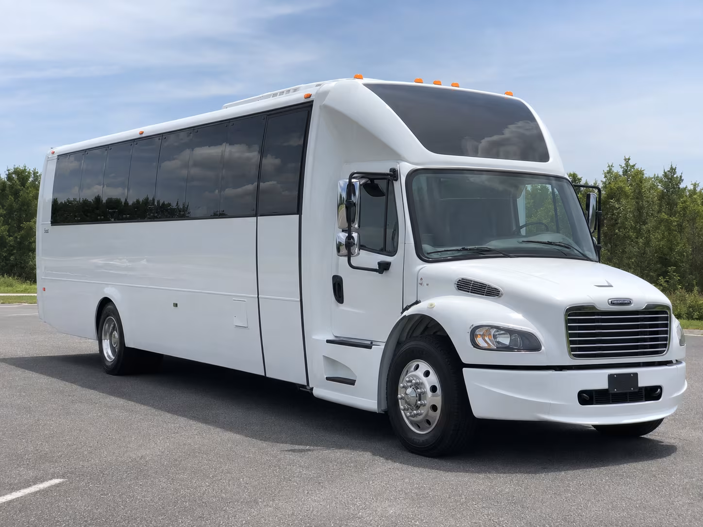 Oxnard Sporting Event Transportation party bus exterior