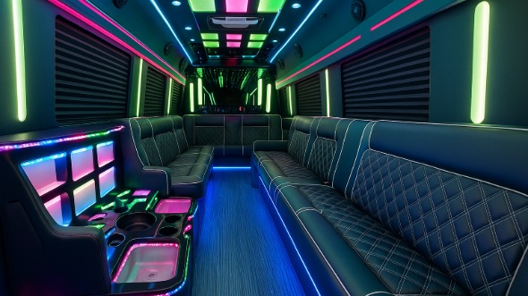 oxnard 40 passenger party bus rental